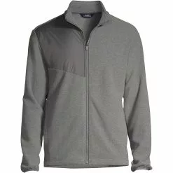 Lands' End Men's Big Thermacheck 200 Fleece Jacket