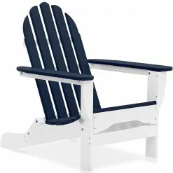 Lands' End All-Weather Recycled Adirondack Patio Chair 2-tone