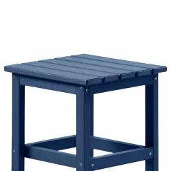 Lands' End All-Weather Recycled Adirondack 15" Side Patio Table