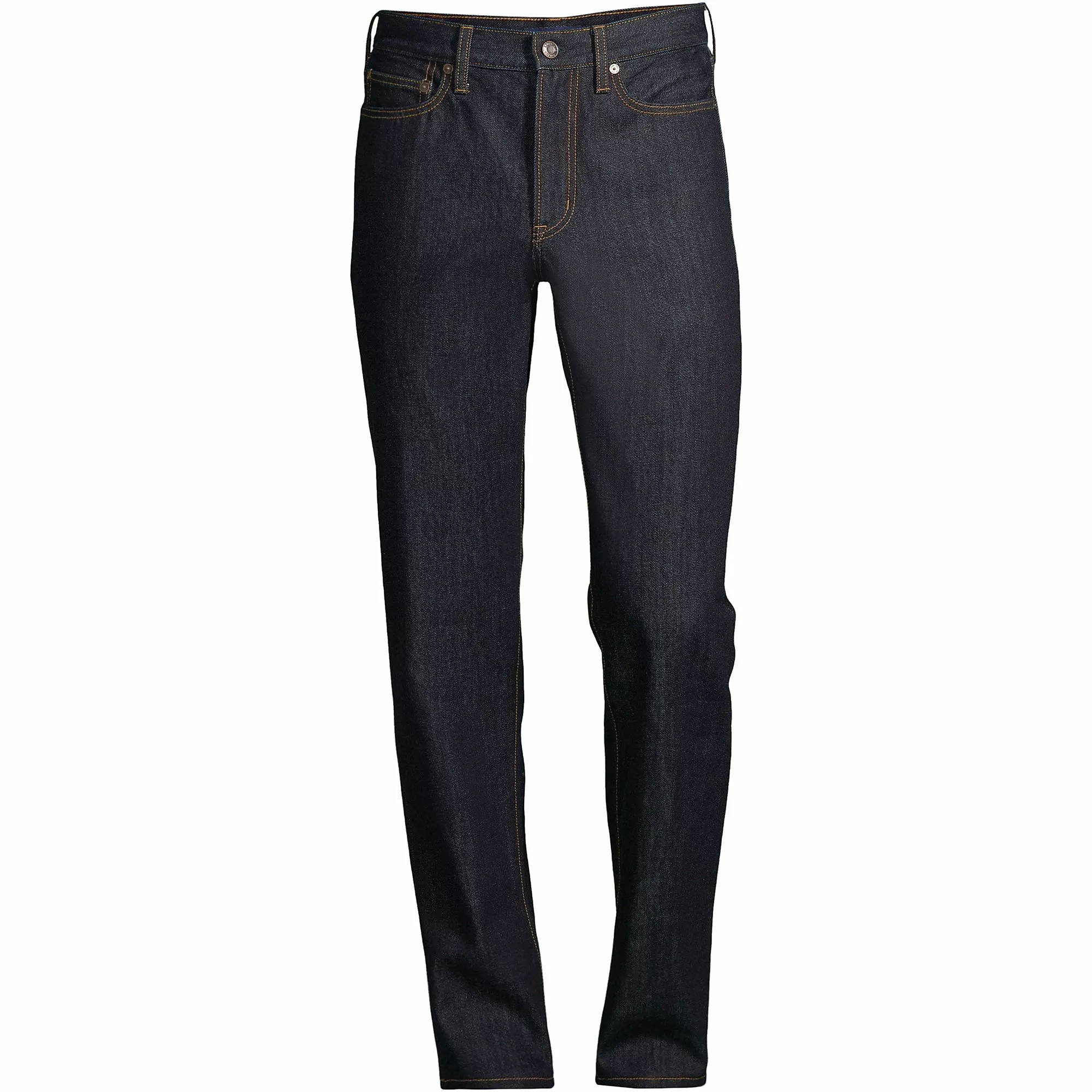 Lands' End Mens Big And Tall Traditional Fit Jeans - Image 5