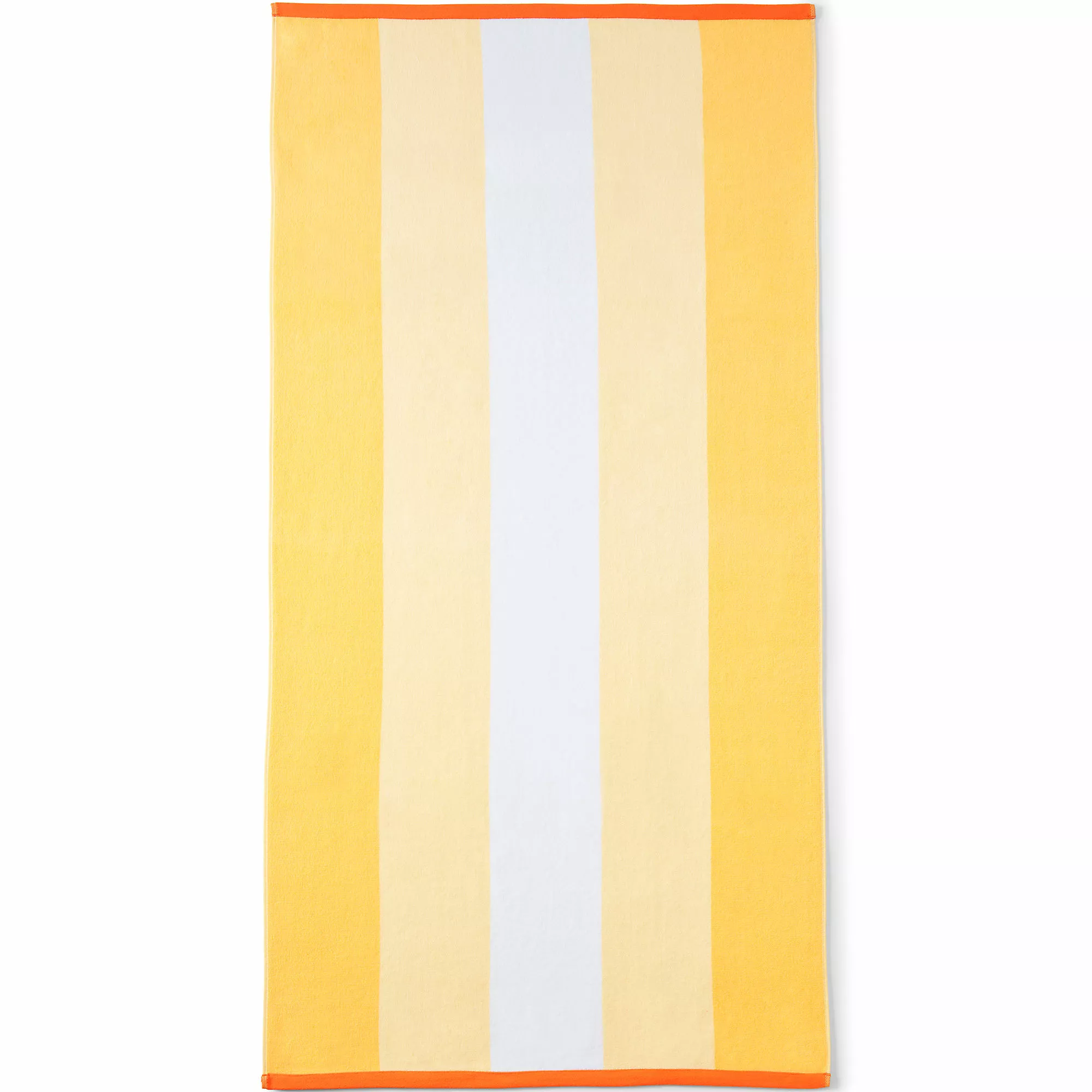 Lands' End Rugby Stripe Beach Towel