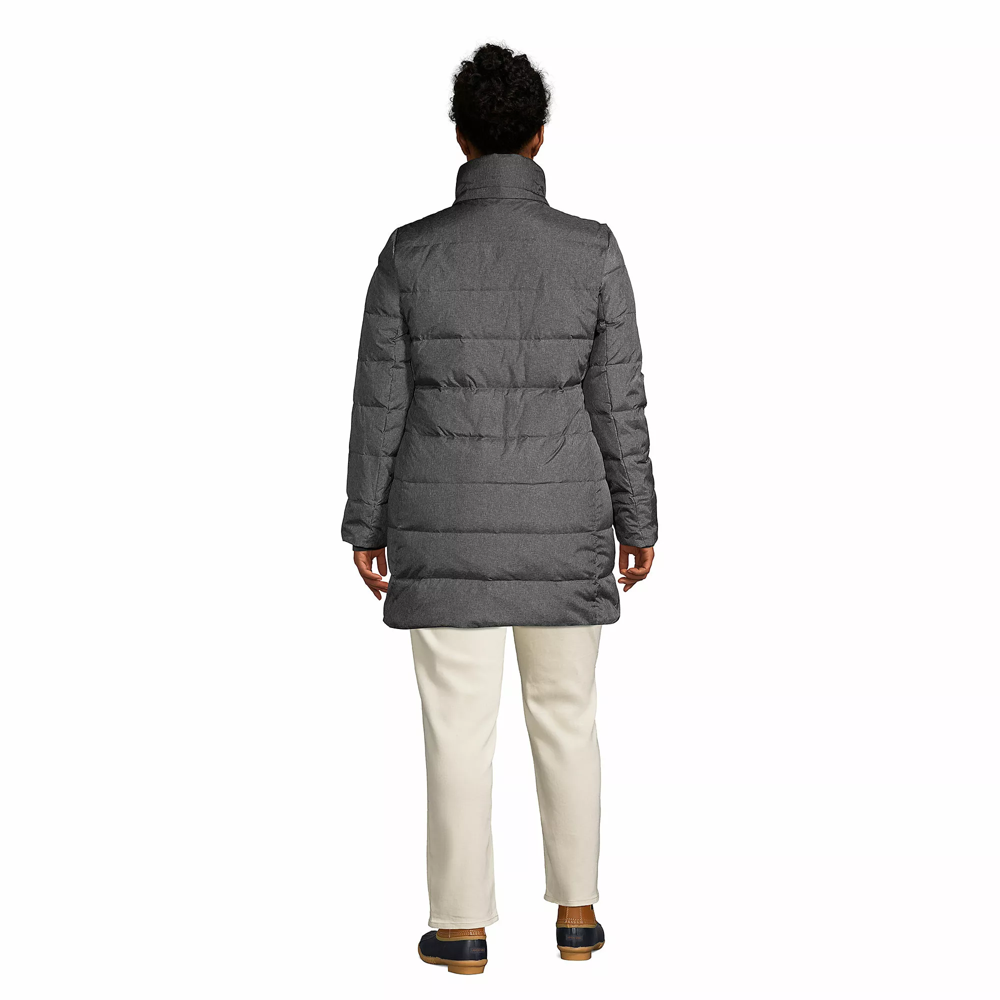 Lands' End Women's Plus Size Down Winter Coat - Image 5