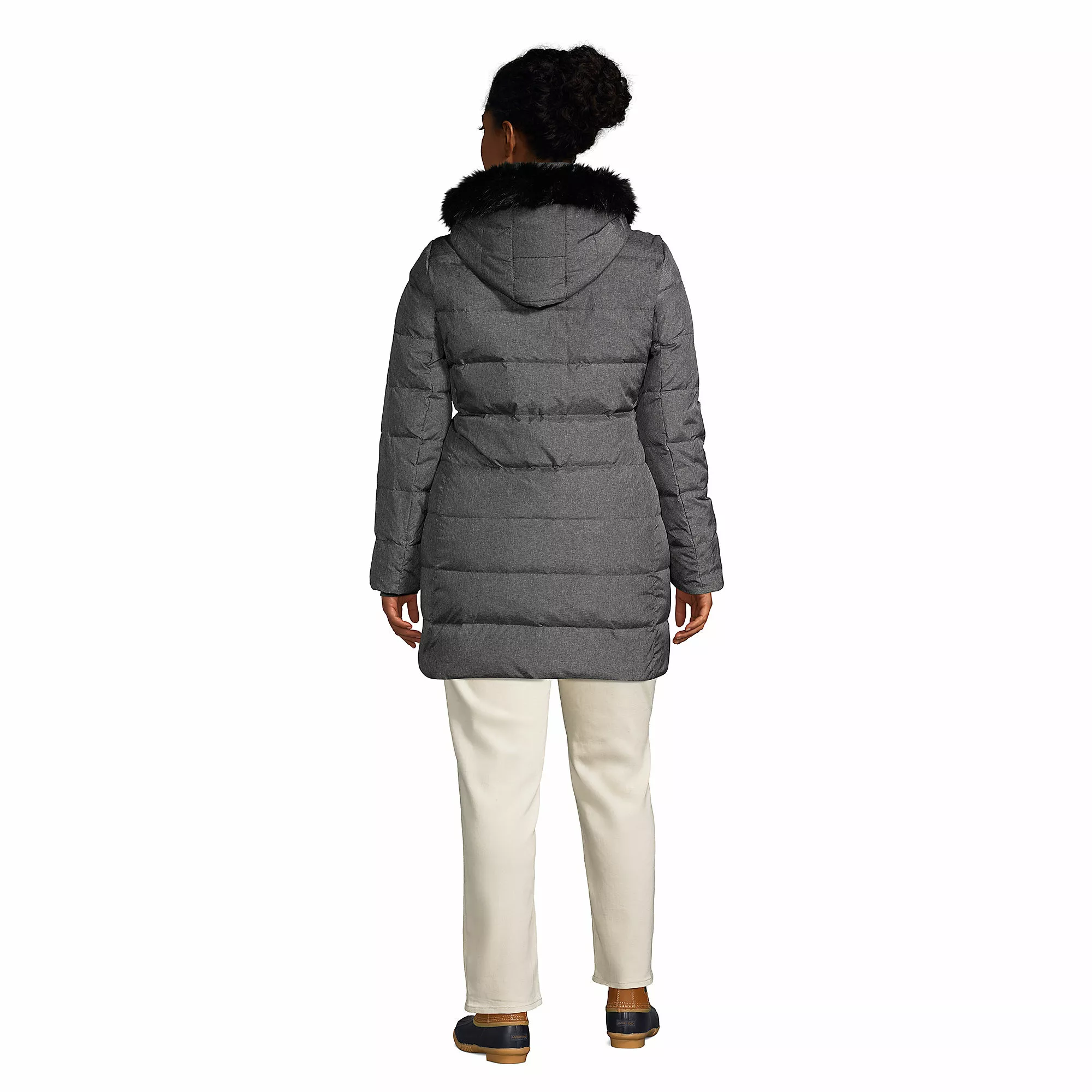 Lands' End Women's Plus Size Down Winter Coat - Image 2