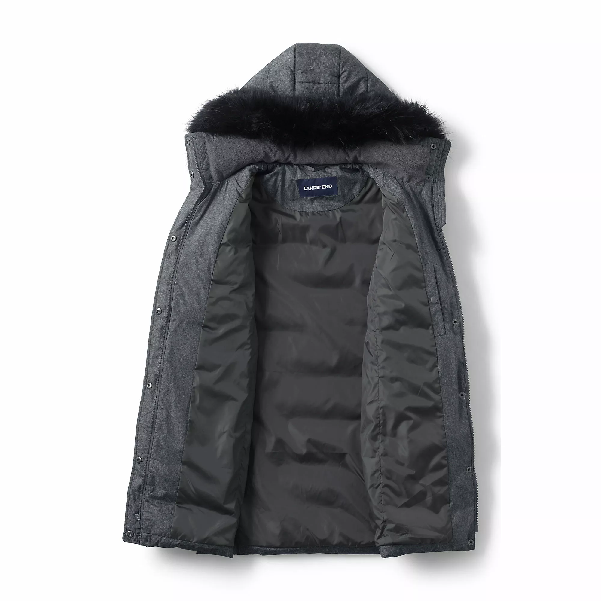 Lands' End Women's Plus Size Down Winter Coat - Image 7