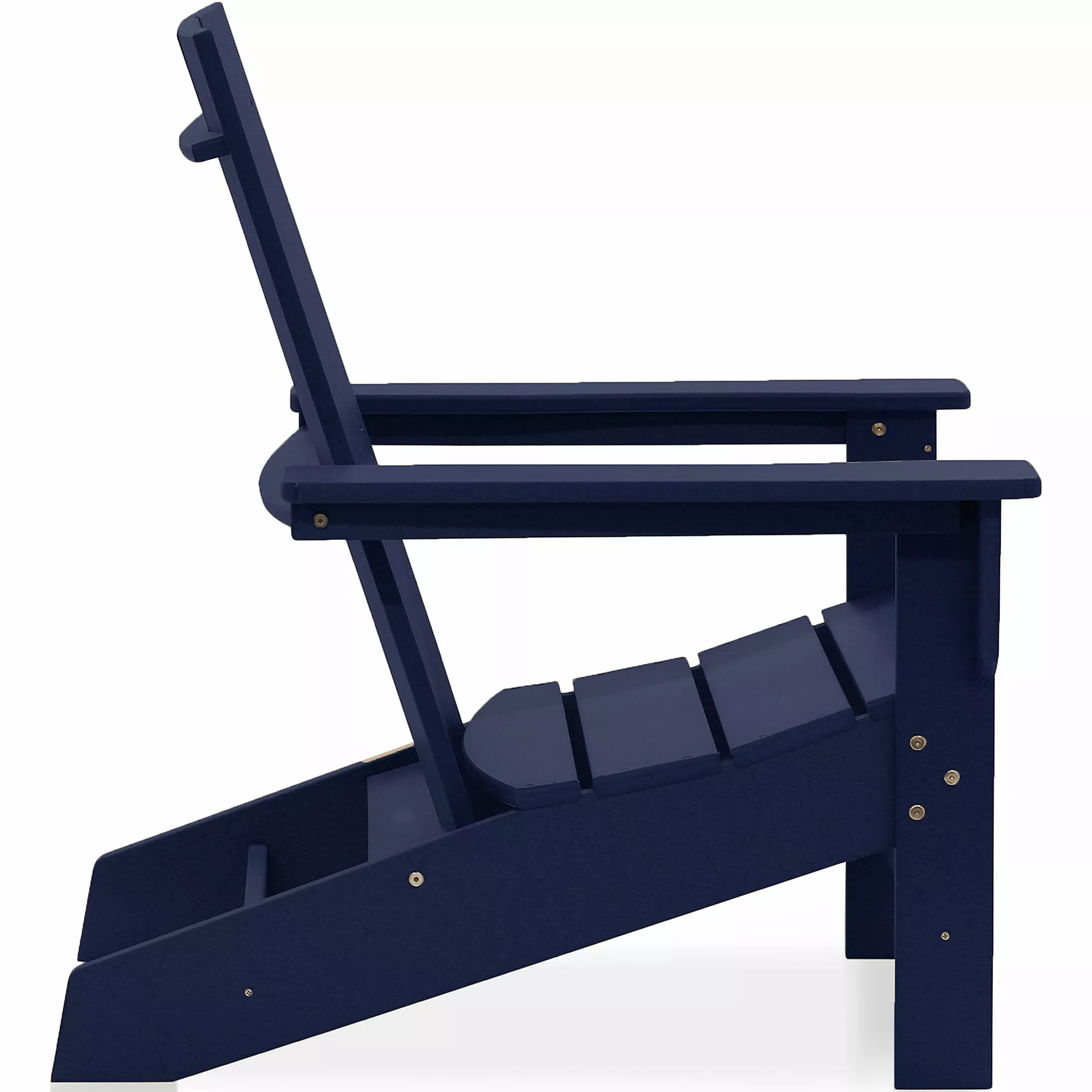 Lands' End All-Weather Recycled Modern Adirondack Patio Chair - Image 4