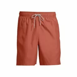Lands' End Men's 8" Solid Volley Swim Trunks