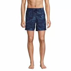 Lands' End Men's Big 6" Volley Swim Trunks