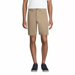 Lands' End Men's Big 9 Inch Comfort Waist Comfort First Knockabout Chino Shorts