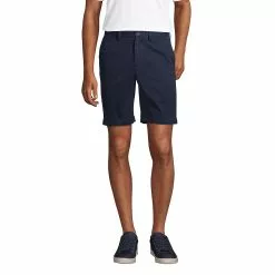 Lands' End Men's 9" Classic Fit Stretch Knockabout Chino Shorts