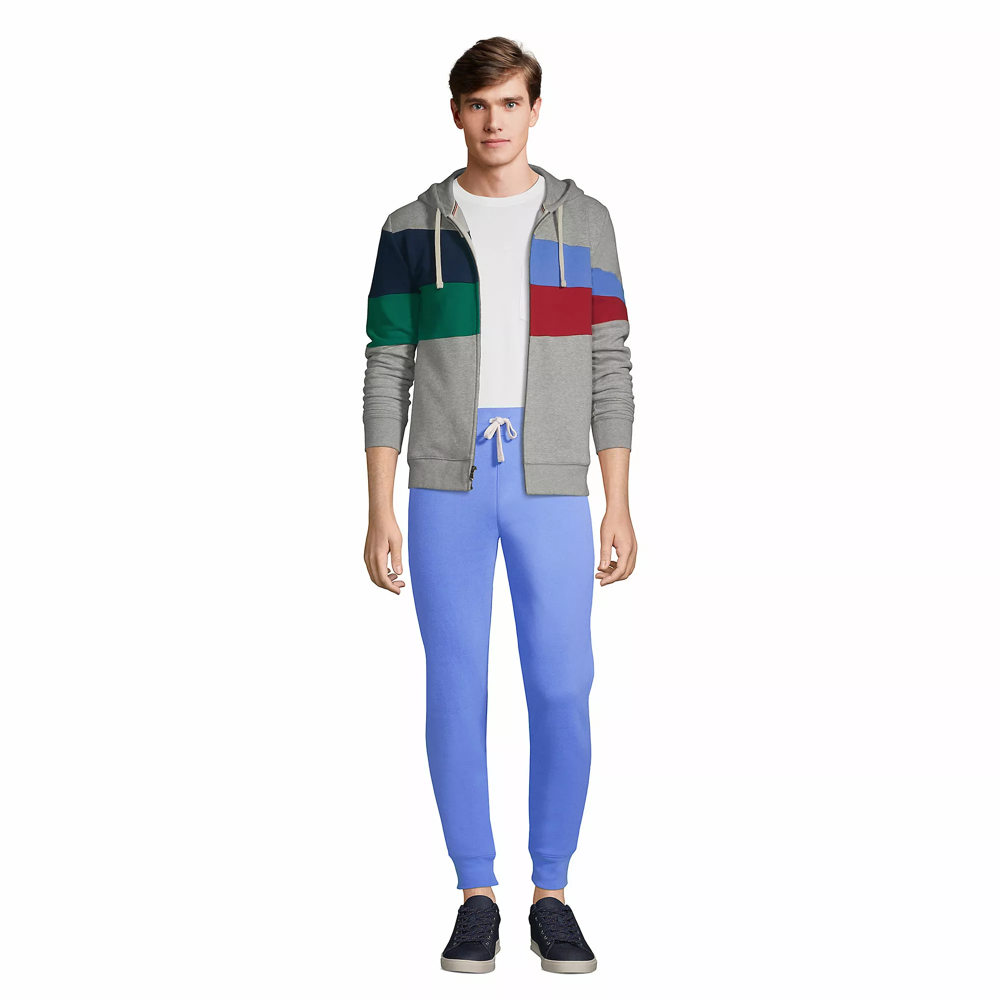 Lands' End Men's Serious Sweats Jogger Sweatpants - Image 4