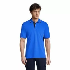 Lands' End Men's Short Sleeve Comfort-First Mesh Polo Shirt