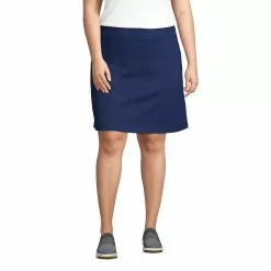 Lands' End Women's Plus Size Active Knit Skort