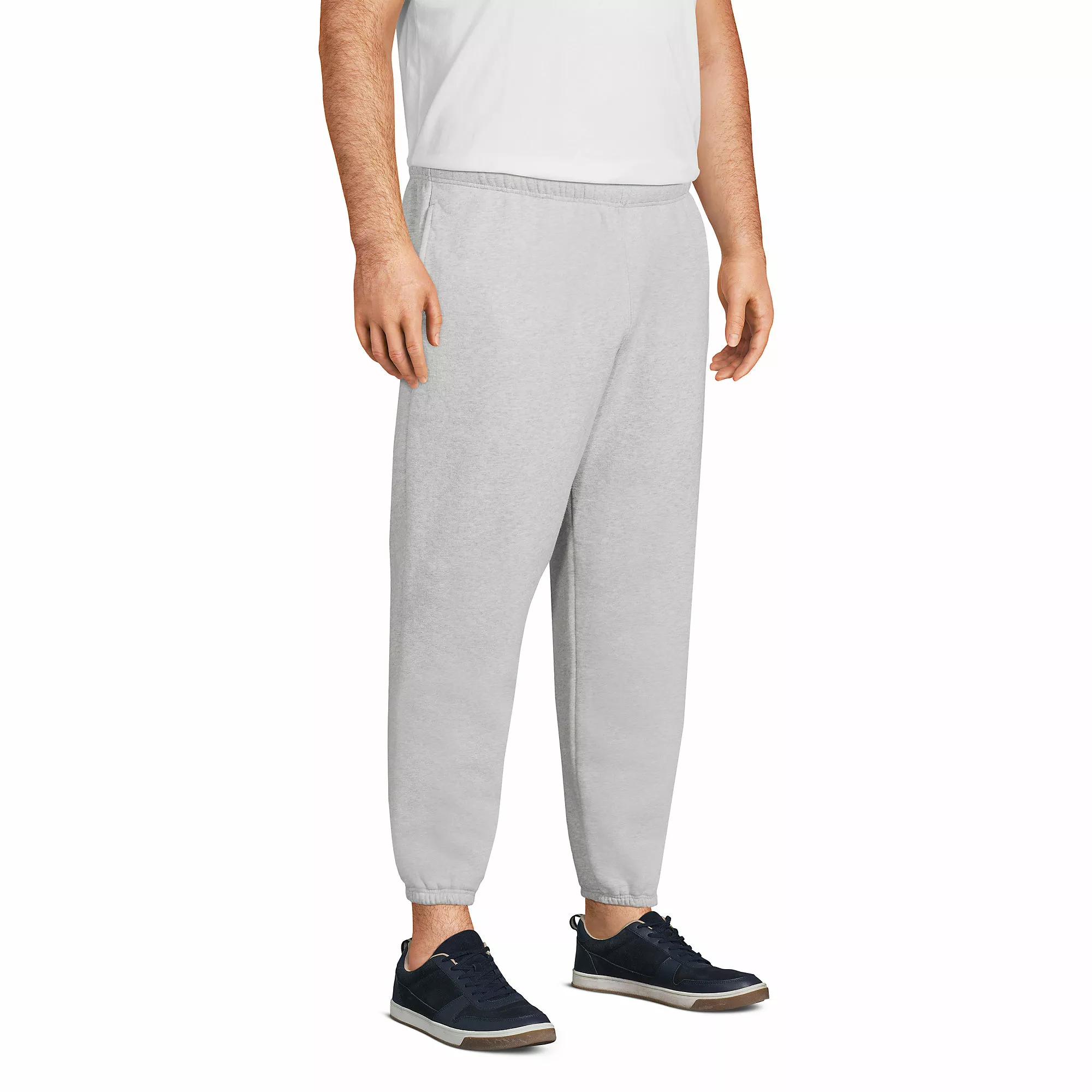 Lands' End Men's Big And Tall Serious Sweats Sweatpants - Image 3