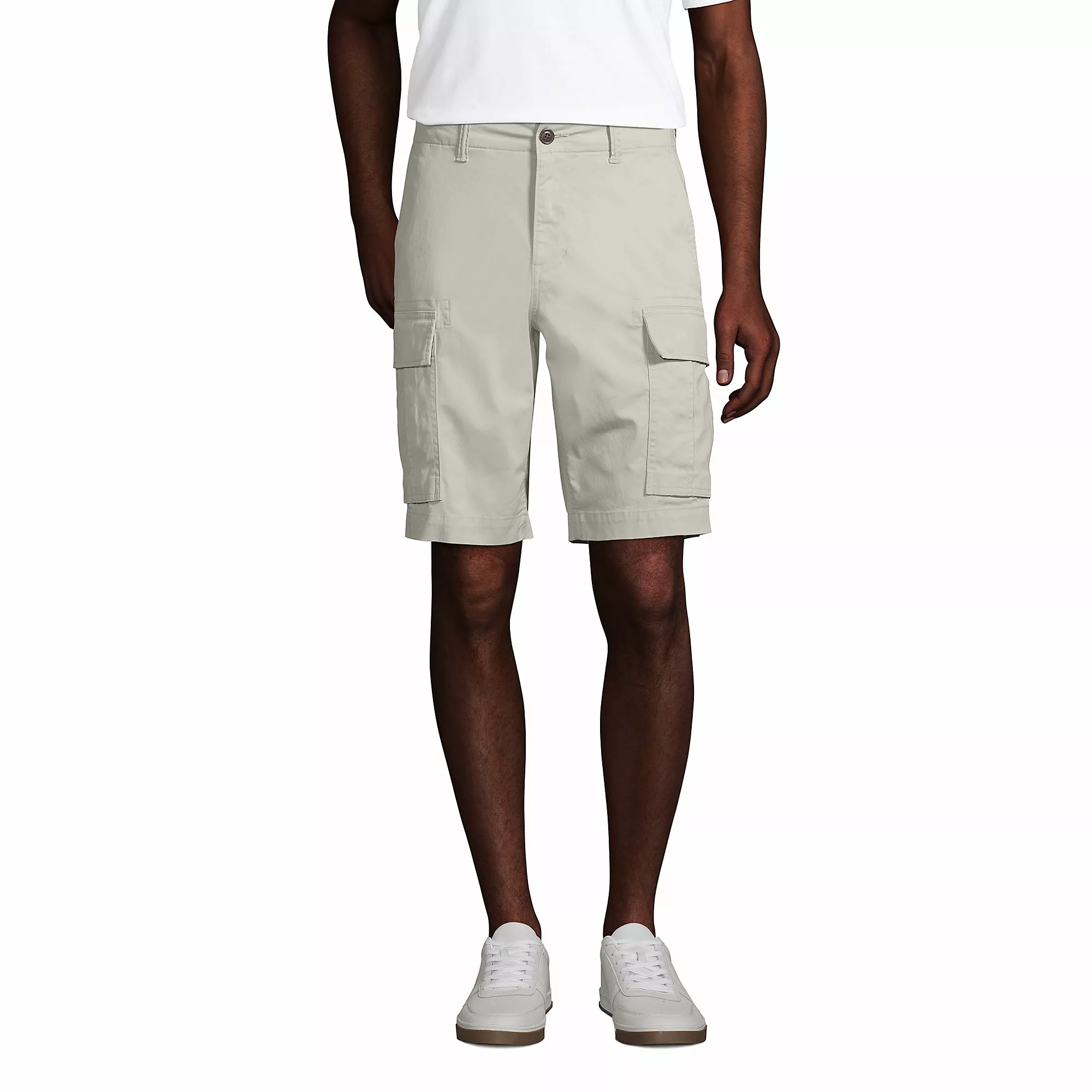 Lands' End Men's Big Traditional Fit 10.5" Comfort-First Knockabout Cargo Shorts