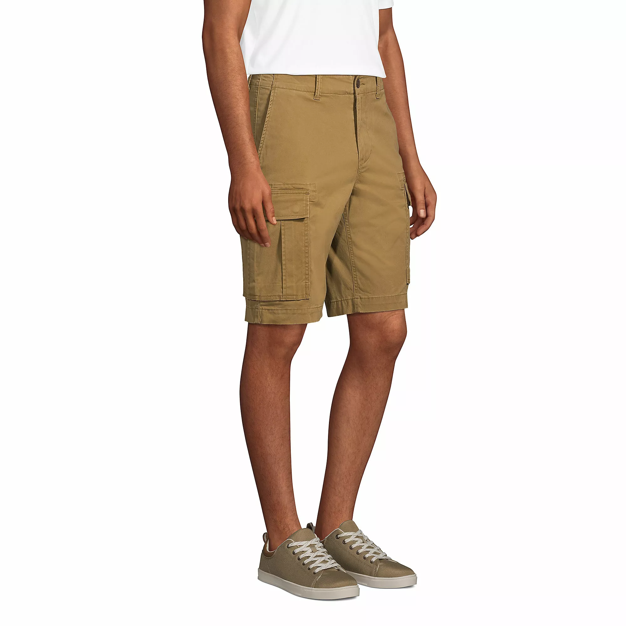 Lands' End Men's Big Traditional Fit 10.5" Comfort-First Knockabout Cargo Shorts - Image 3