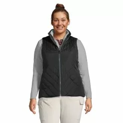 Lands' End Women's Plus Size Insulated Vest