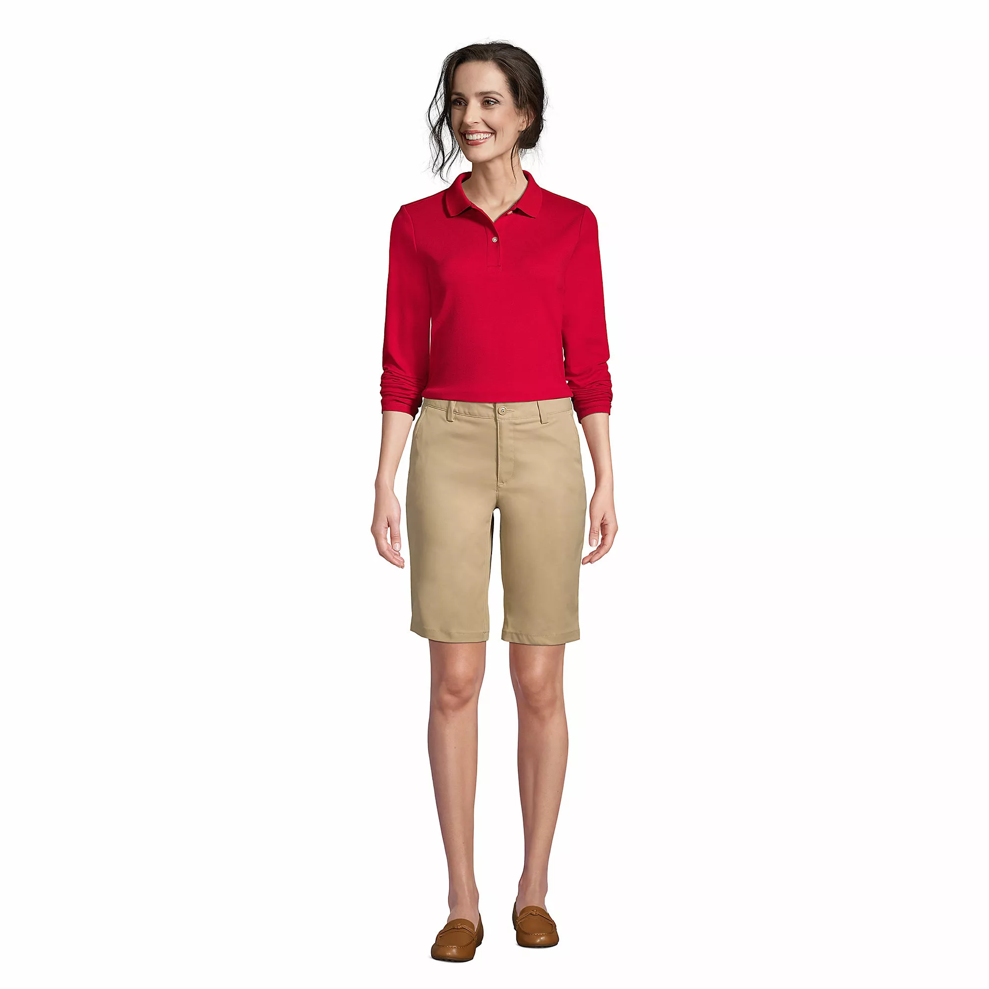 Lands' End Women's Active Chino Shorts - Image 4