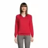 Lands' End Women's Cotton Modal V-neck Sweater