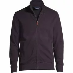 Lands' End Men's Big Sportswear Full Zip Jacket
