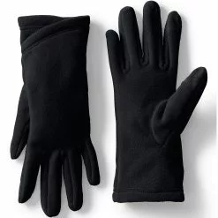 Lands' End Women's EZ Touch Screen Fleece Winter Gloves