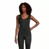 Lands' End Women's Silk Interlock Thermal Long Underwear Base Layer Tank Top