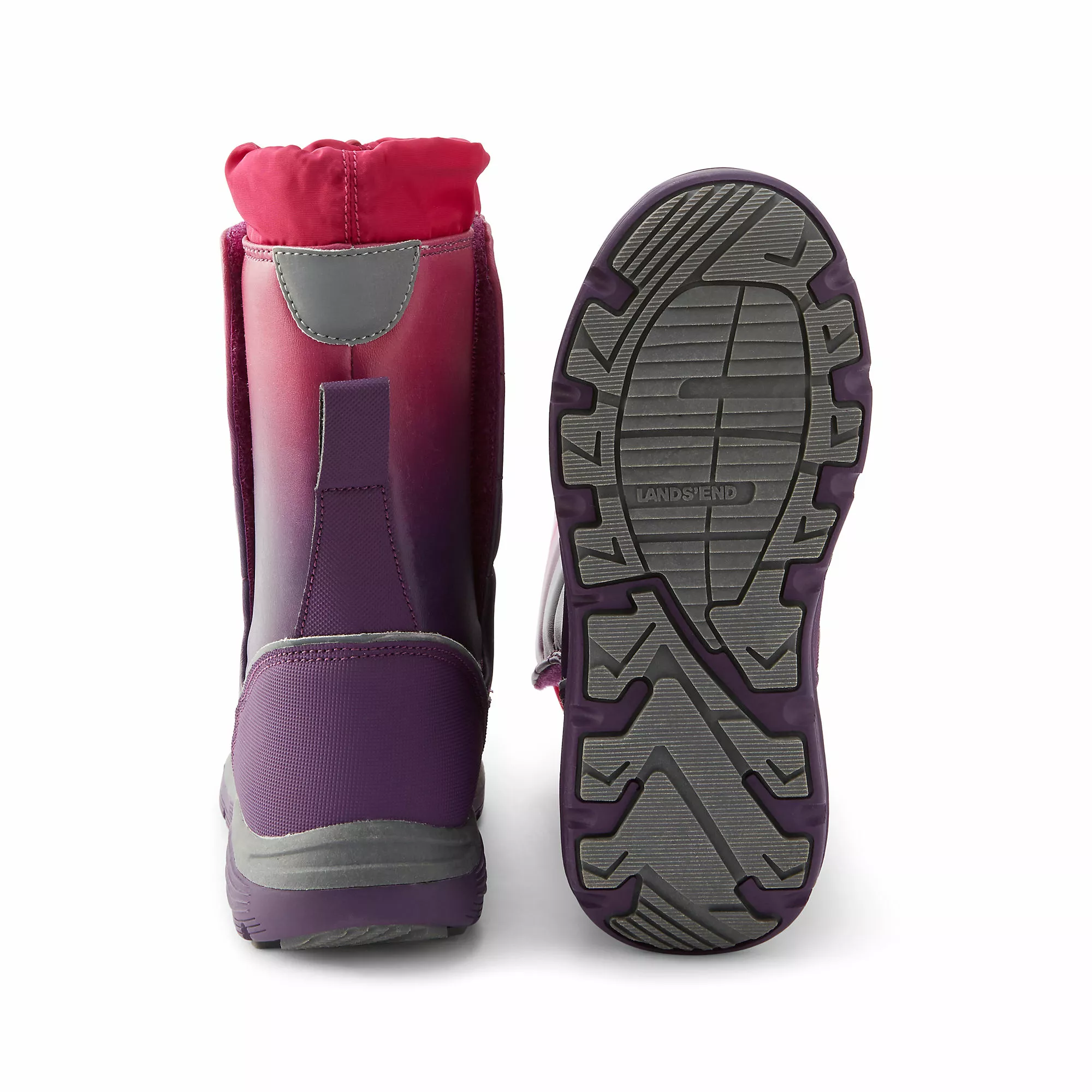 Lands' End Kids Snow Flurry Insulated Winter Boots - Image 3