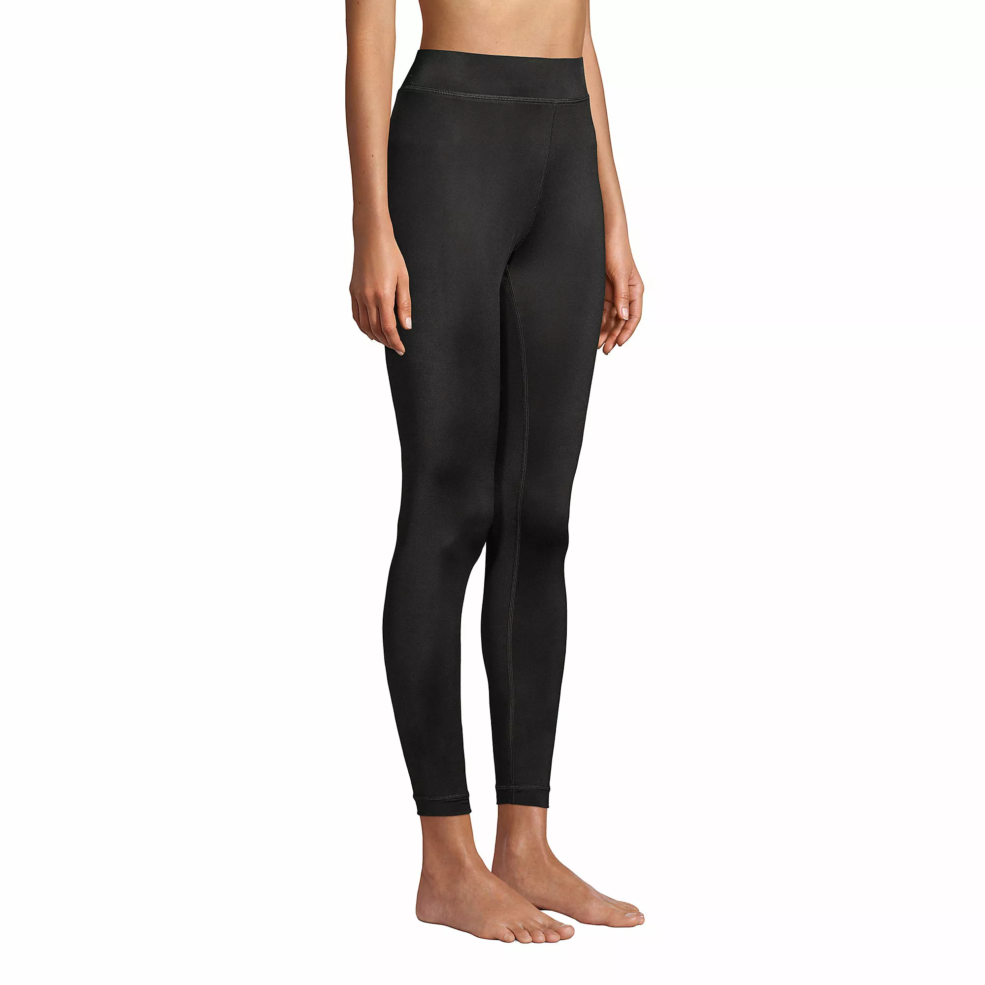 Lands' End Women's Thermaskin Heat Base Layer Thermal Pants Long Underwear Leggings - Image 3