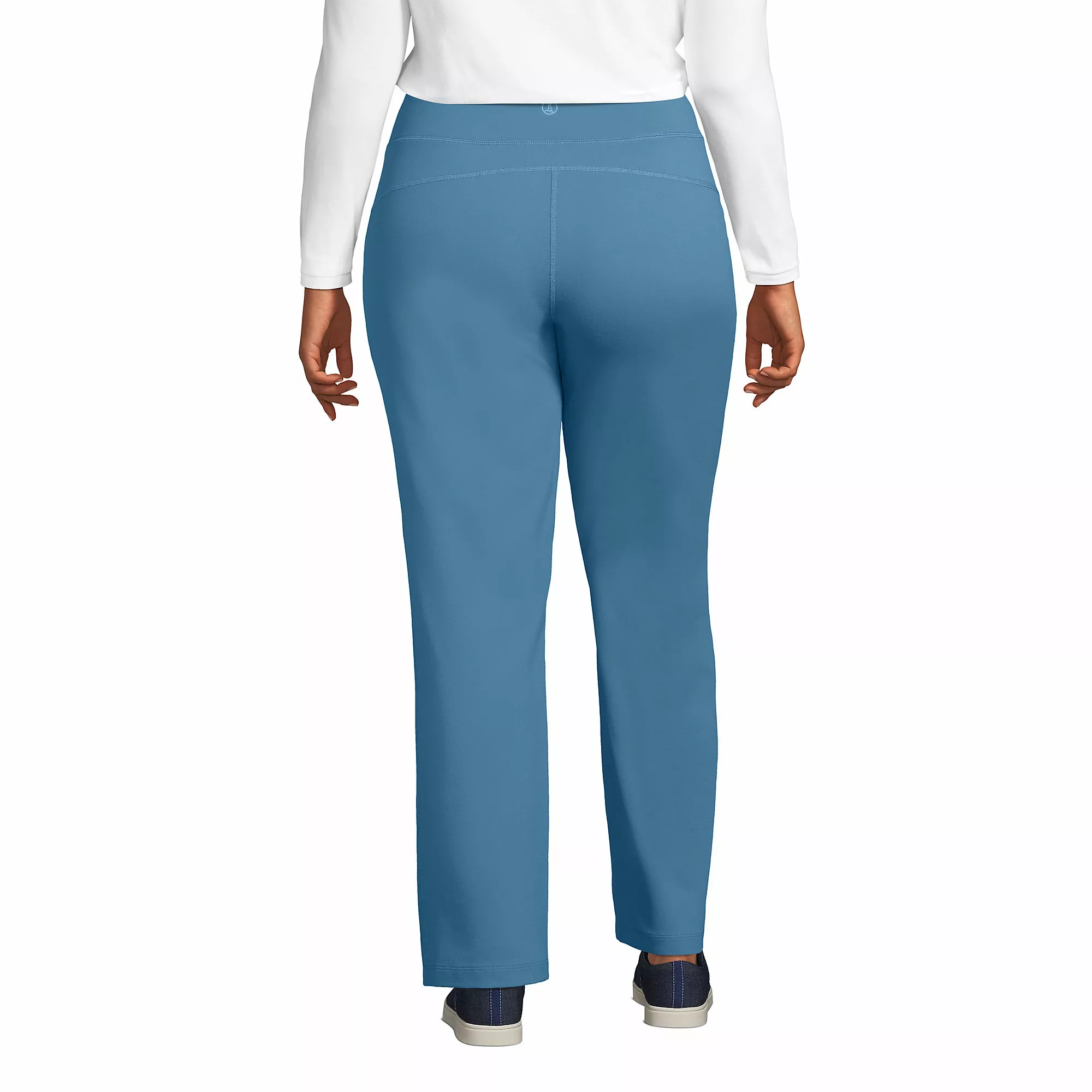 Lands' End Women's Plus Size Active Yoga Pants - Image 2