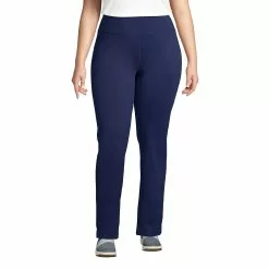 Lands' End Women's Plus Size Active Yoga Pants