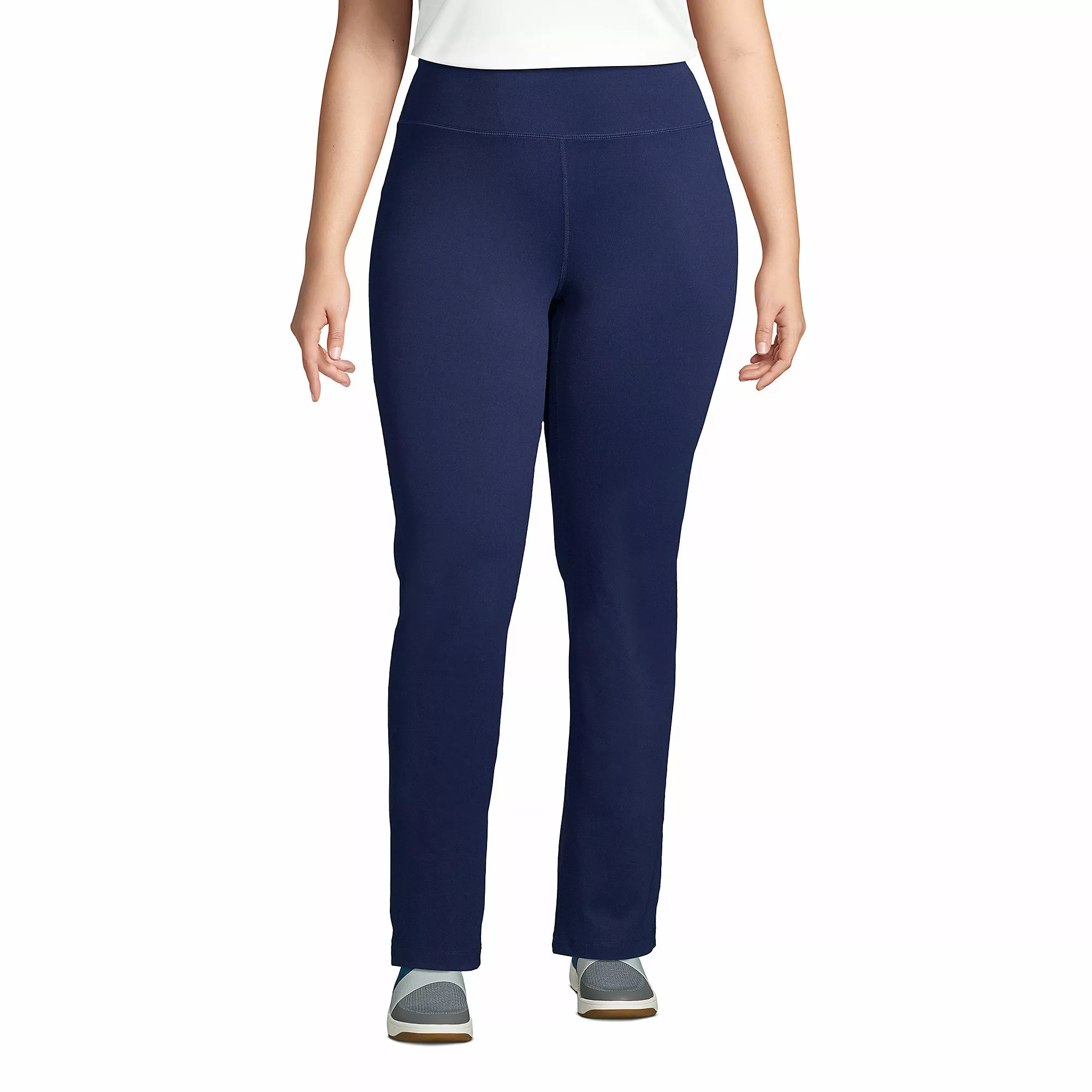 Lands' End Women's Plus Size Active Yoga Pants