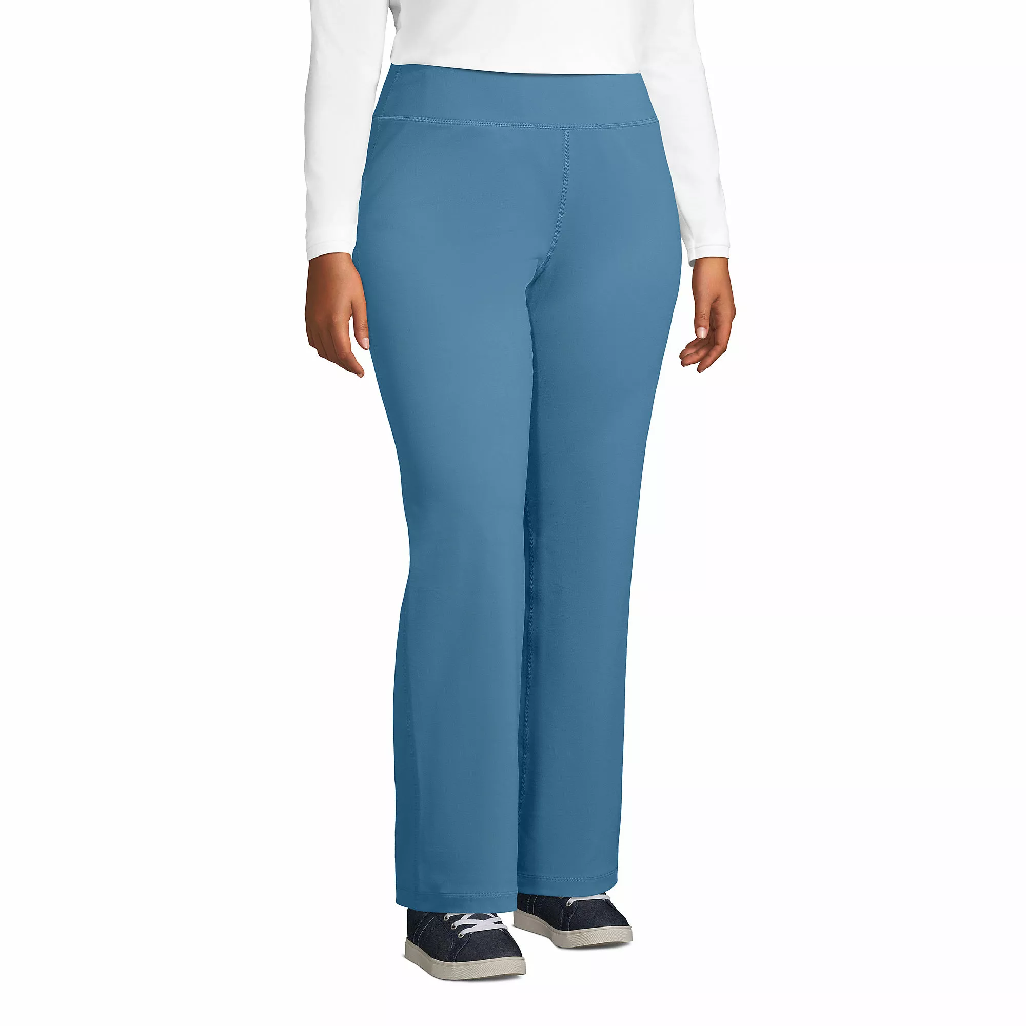 Lands' End Women's Plus Size Active Yoga Pants - Image 3