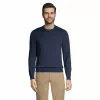 Lands' End Men's Fine Gauge Supima Cotton Crewneck Sweater