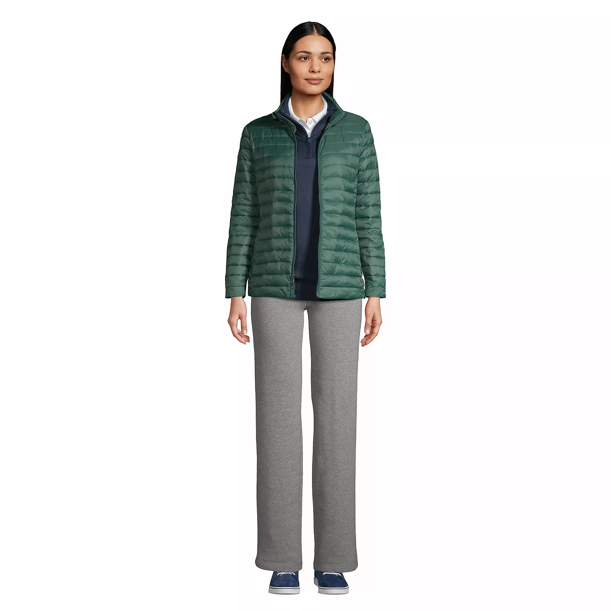 Lands' End Women's ThermoPlume Jacket - Image 4