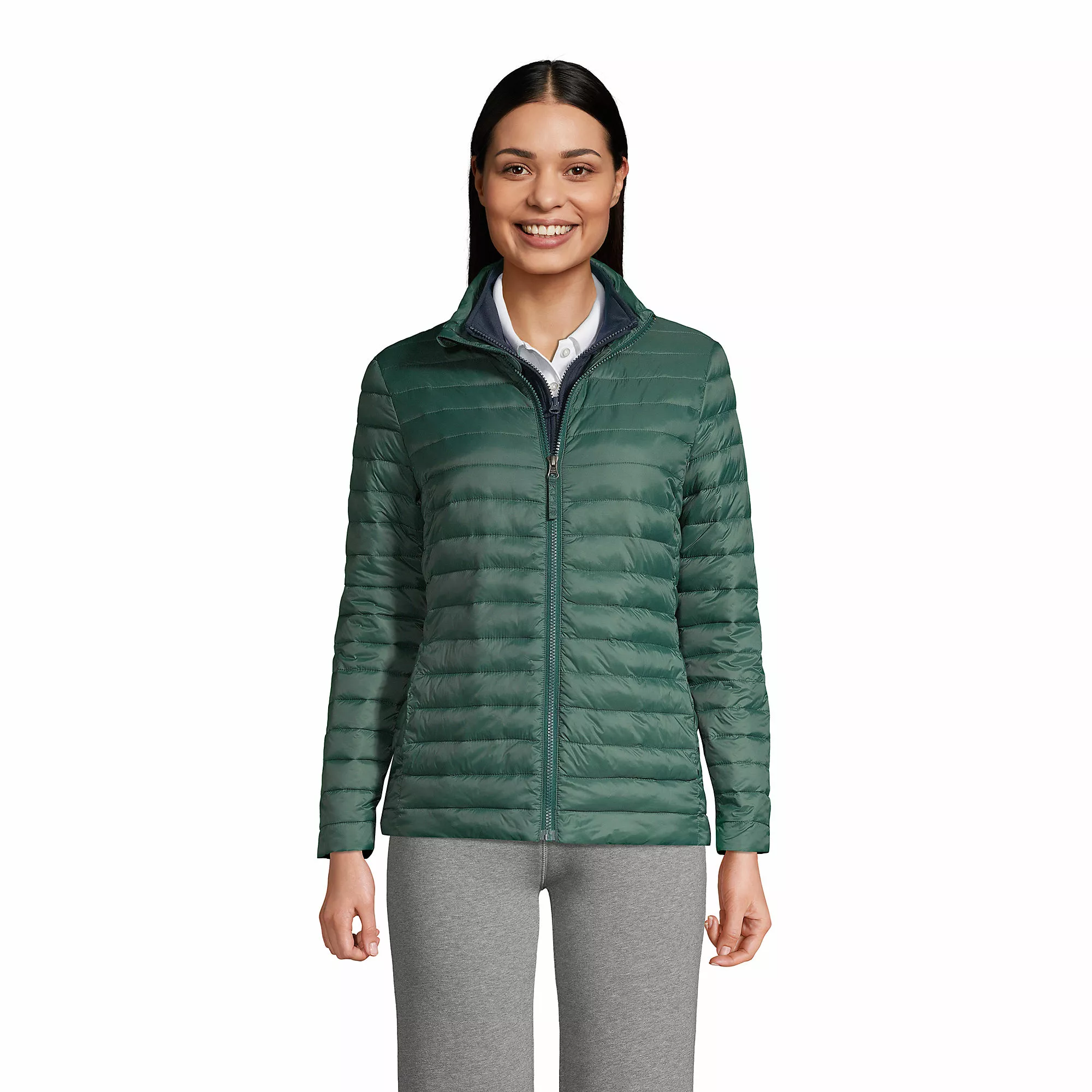 Lands' End Women's ThermoPlume Jacket