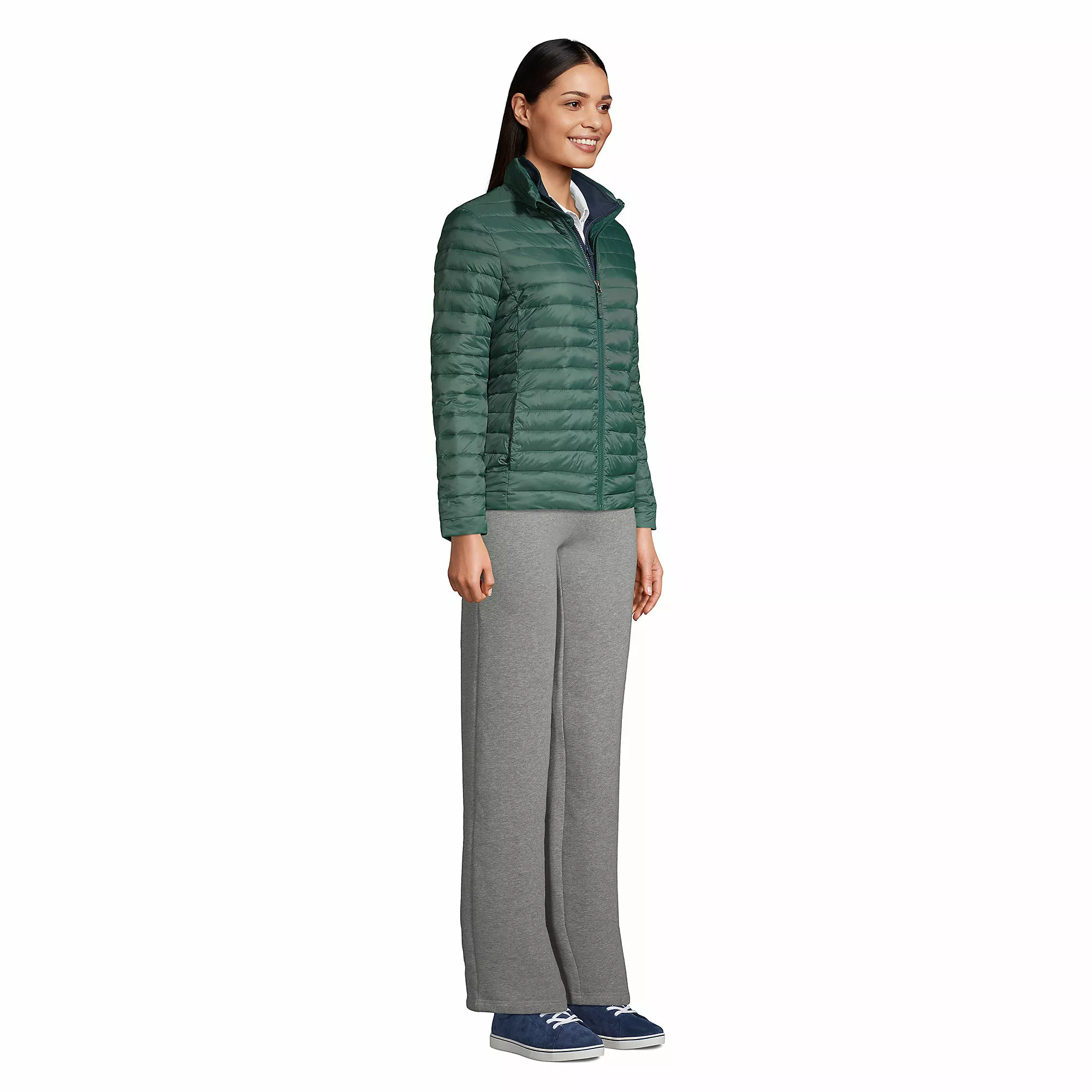 Lands' End Women's ThermoPlume Jacket - Image 3