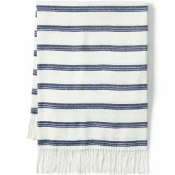 Lands' End CashTouch Pattern Throw Blanket