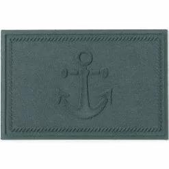 Bungalow Flooring Waterblock Doormat Ship's Anchor
