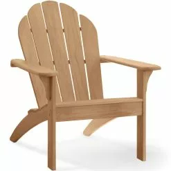 Lands' End Teak Adirondack Patio Chair
