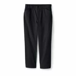 Lands' End Women's Mid Rise Curvy Pull On Chino Crop Pants