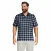 Lands' End Men's Big And Tall Short Sleeve Supima Jacquard Polo Shirt