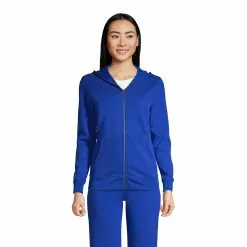 Lands' End Adult Zip Front Sweatshirt