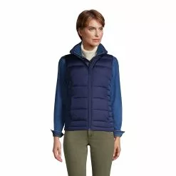 Lands' End Women's Down Puffer Vest