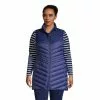 Lands' End Women's Plus Size Ultralight Packable Down Long Vest