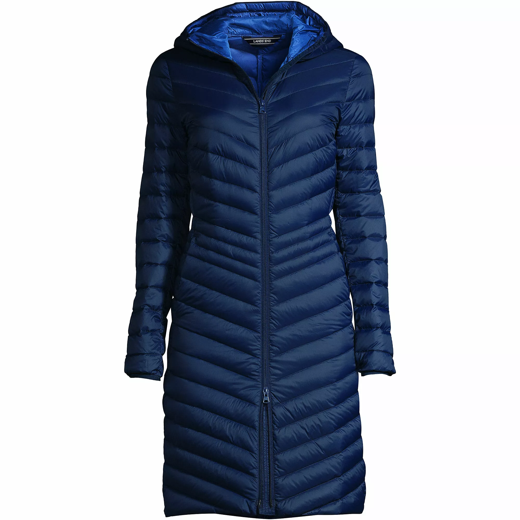 Lands' End Women's Ultralight Packable Down Coat - Image 5