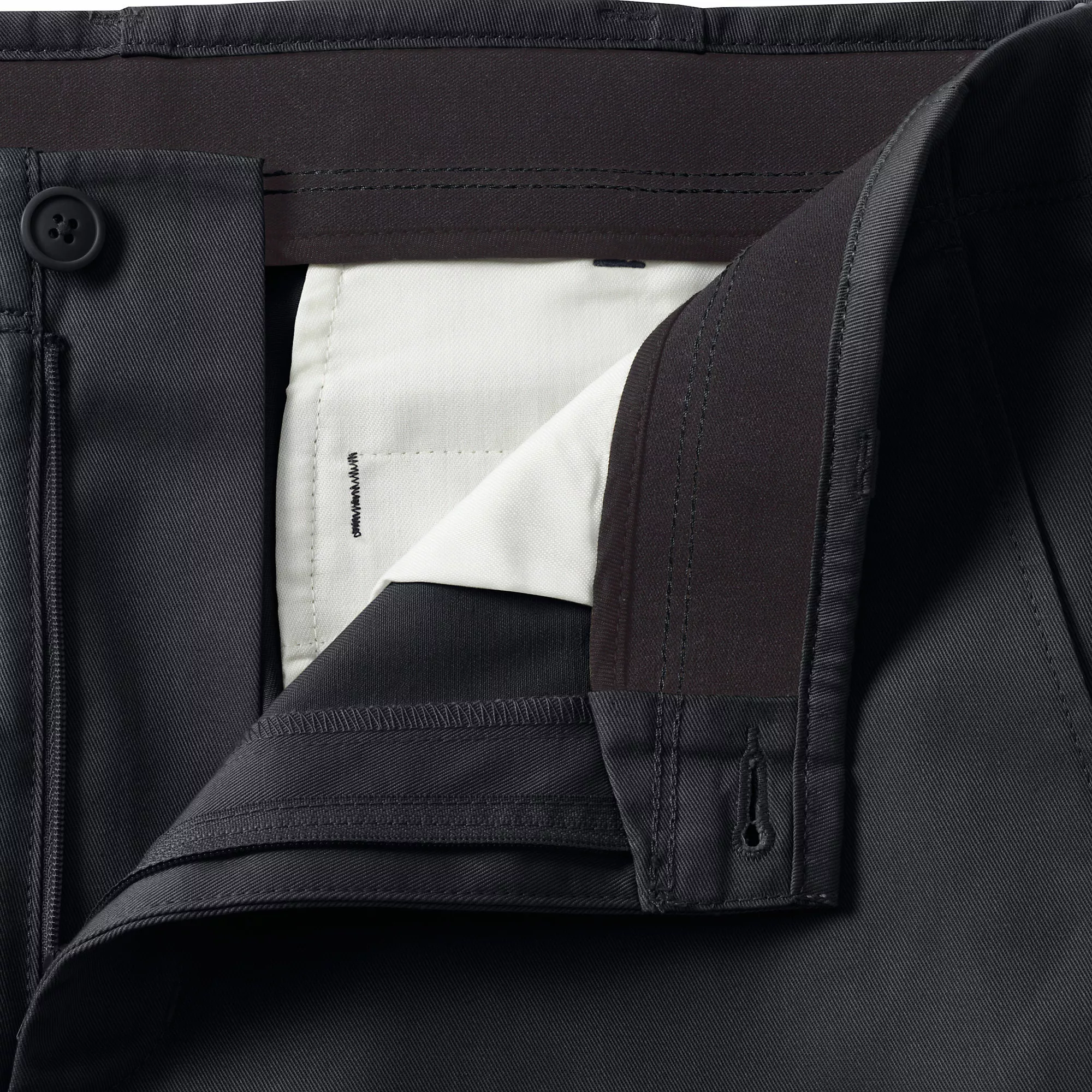 Lands' End Men's Big Traditional Fit Plain Front Chino Pants - Image 3