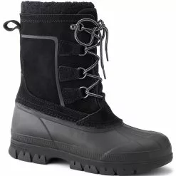Lands' End Men's Expedition Suede Insulated Winter Snow Boots