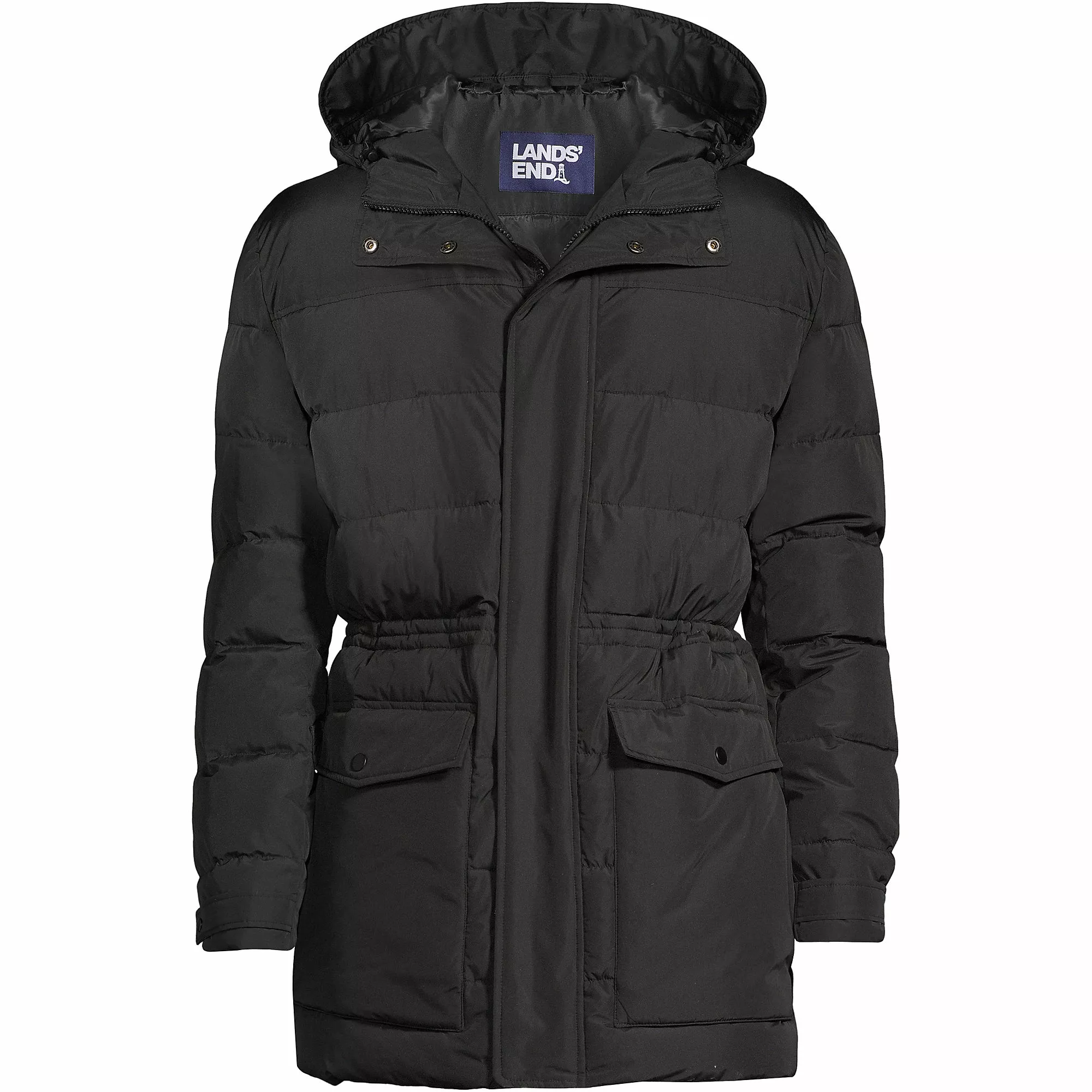 Lands' End Men's Big Thermoplume Down Alternative Parka