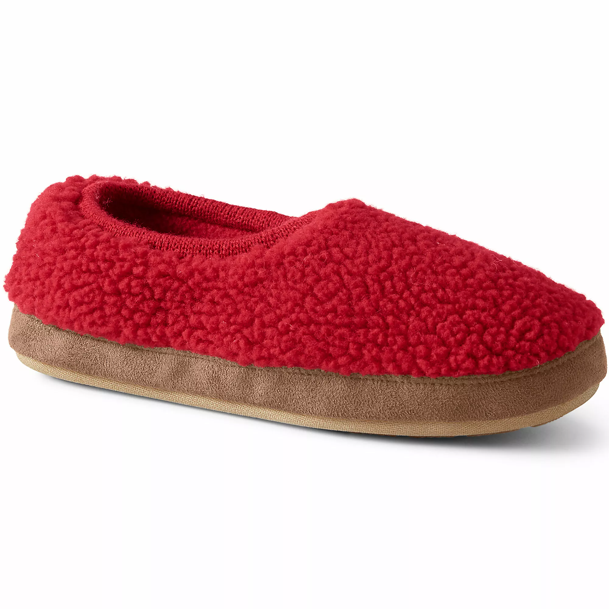 Lands' End Women's Sherpa Fleece Ballet House Slippers