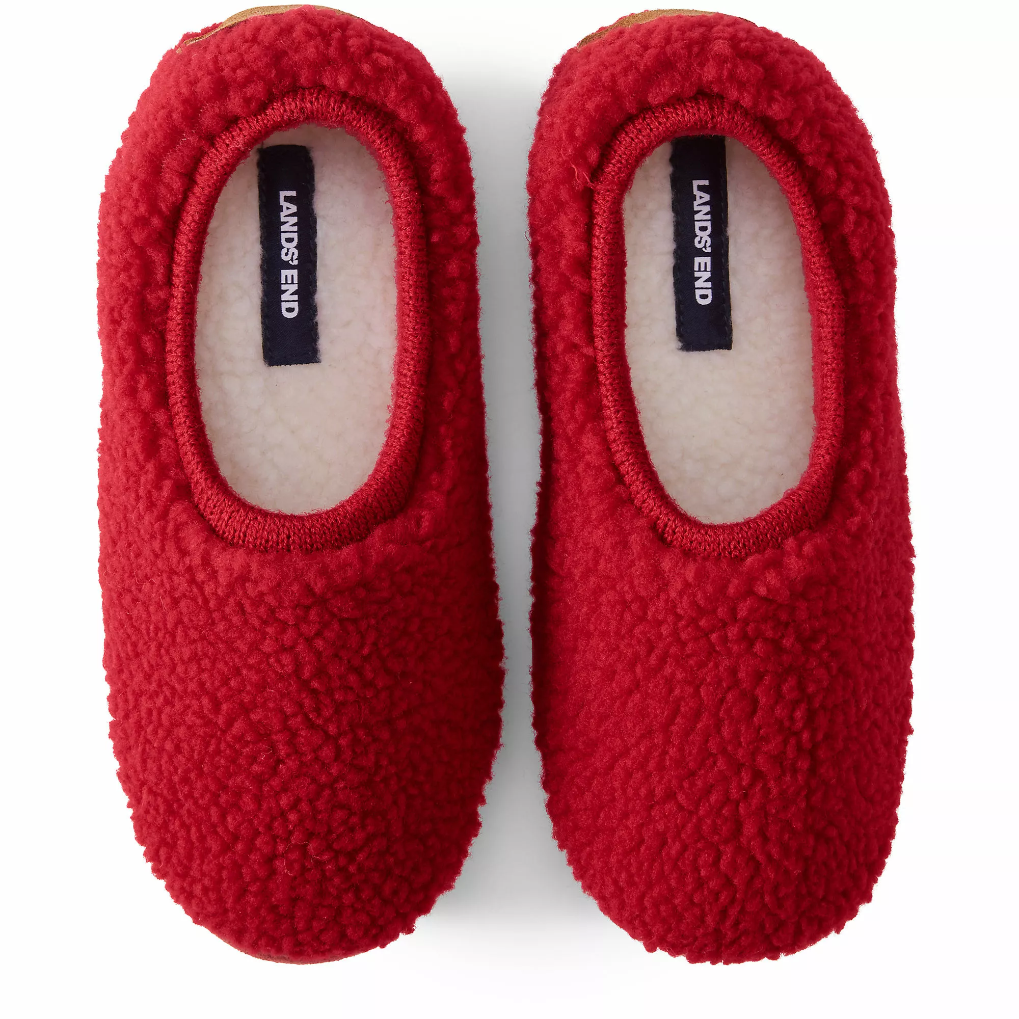 Lands' End Women's Sherpa Fleece Ballet House Slippers - Image 2