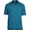 Lands' End Men's Big Rapid Dry Tonal Stripe Polo Shirt